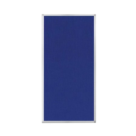 Versare Hush Panel Configurable Cubicle Partition 3' x 6' Royal Blue Fabric 1852305
